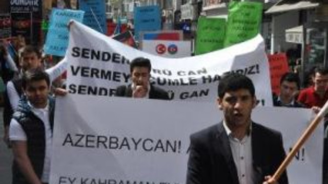 Trabzon’da Ermenistan'a Tepki Eylemi