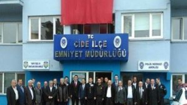 Cide’de Polis Teşkilatının 171. Kuruluş Yıl Dönümü Kutlandı
