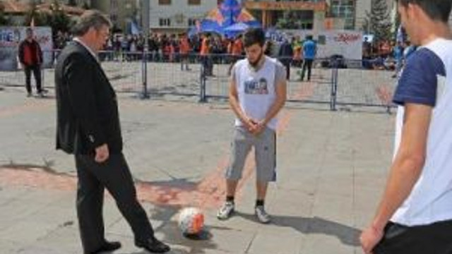 Talas'ta Sokak Futbol Turnuvası