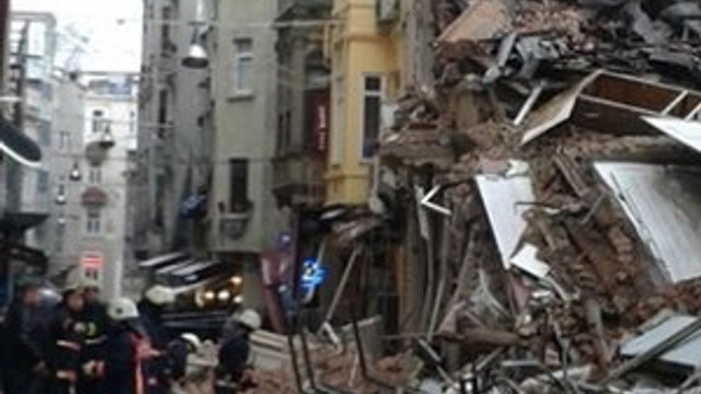 Beyoğlu'nda çöken binayla ilgili şok iddia