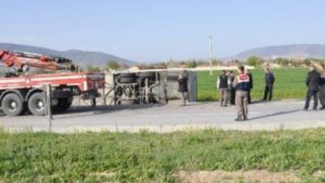 Afyonkarahisar’daki Otobüs Kazası