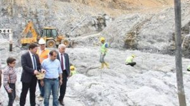 Kirazlı Köprü Barajına İlk Harç Atıldı