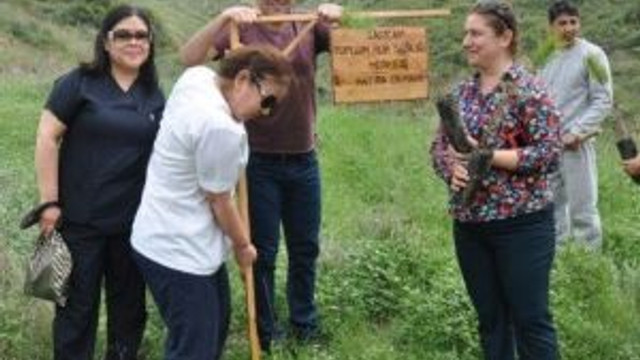 Hastalara Fidan Dikimiyle Rehabilitasyon