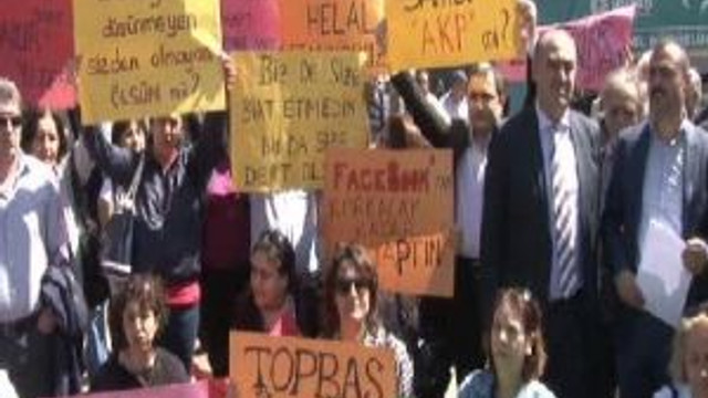 İşten Çıkarılan İşçiler İgdaş Önünde Eylem Yaptı