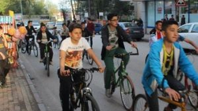 Sungurlu’da Sağlıklı Yaşam İçin Pedal Çevirdiler