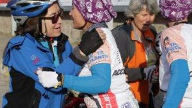 'Kadına Şiddete Hayır' İçin Çevrilen Pedallar Ayvalık'a Ulaştı