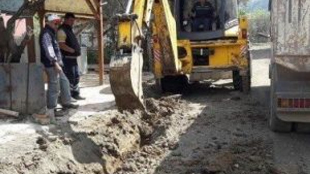 Bayırköy’de Altyapı Çalışmaları Devam Ediyor