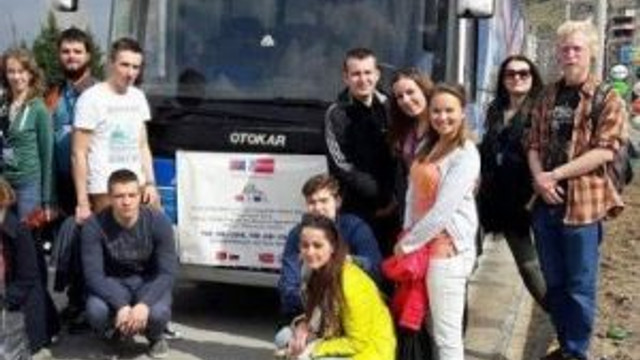 Afyonkarahisar’a Misafir Olarak Gelen Slovakya’lı Gençler Kentten Ayrıldı