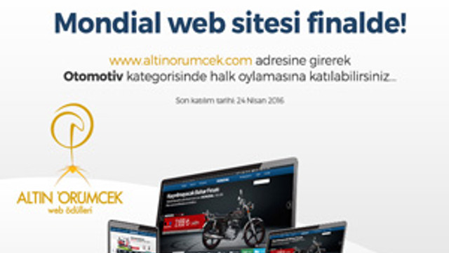 Altın Örümcek Web Ödülleri’nde MONDIAL Finalde