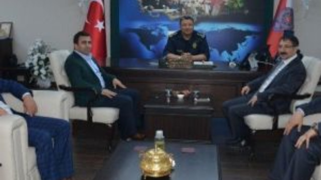 Bekiroğlu Emniyet Müdürü Kolcu’yu Ziyaret Etti