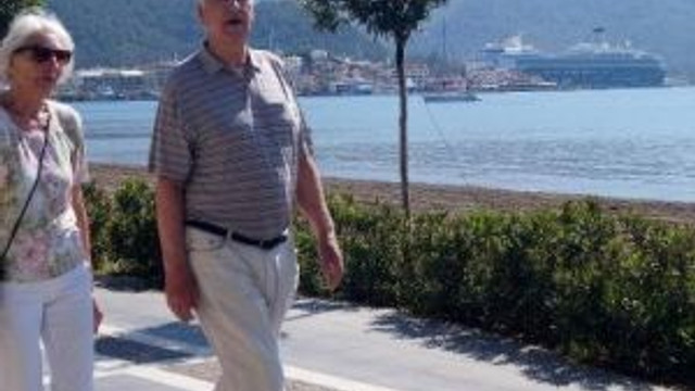 Marmaris'e Lüks Yolcu Gemisiyle 1828 Alman Turist Geldi