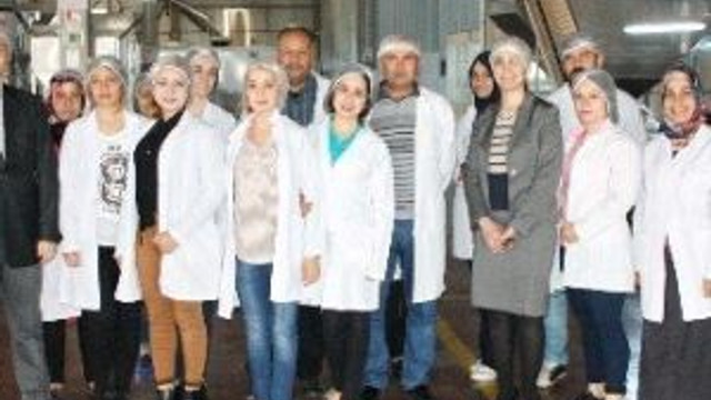 Gaün’lü Öğrencilerden Gıda Fabrikasına Teknik Gezi