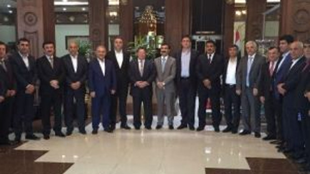 Diyarbakır İş Camiasından Erbil Ticaret Ve Sanayi Odası’na Ziyaret