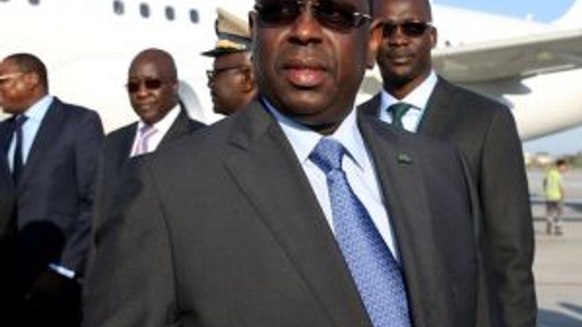 Senegal Devlet Başkanı Sall, İstanbul'a Geldi