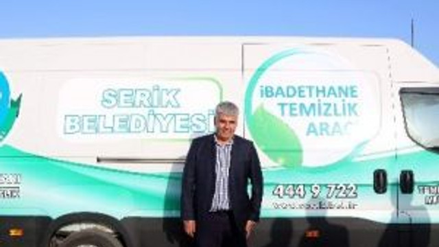 Serik’e İbadethane Temizlik Aracı