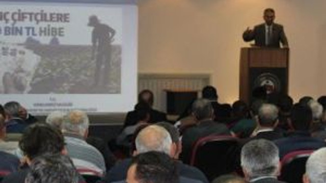 Genç Çiftçi Projelerinin Desteklenmesi Toplantısı