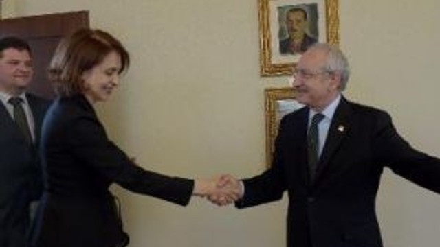 Kılıçdaroğlu, Bulgaristan'ın Ankara Büyükelçisi Nadezhda Nikolova Neynsky İle Görüştü