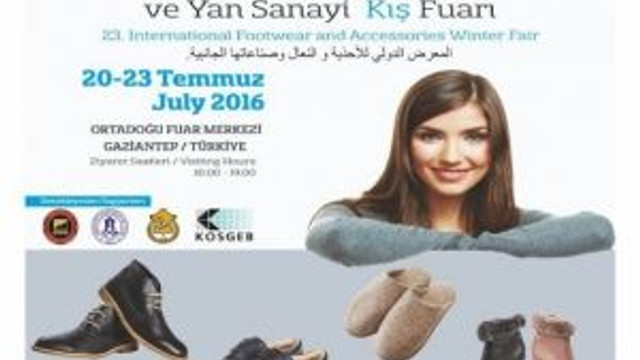 23. Gapshoes Fuarı’ı 20 Temmuz’da Açılacak