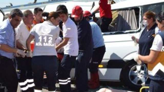 Osmaniye'de katliam gibi kaza