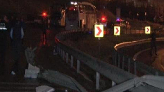 İstanbul'da korkunç kaza !