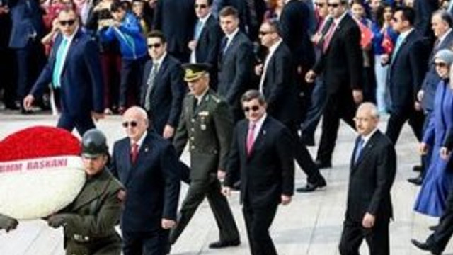 Anıtkabir ve TBMM'deki törenlerde HDP yok