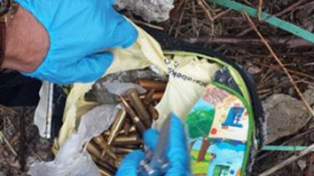 PKK'lı teröristin beslenme çantasından bomba çıktı