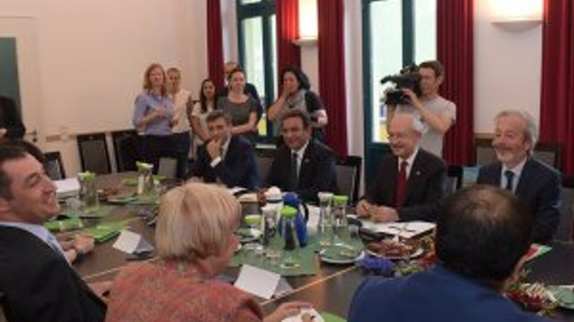 CHP liderinden Almanya ziyareti