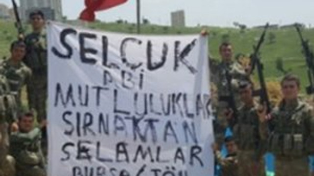Erdoğan'ın damadına askerlerden özel tebrik !