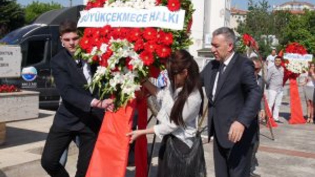Büyükçekmece'de 19 Mayıs'a yakışan tören