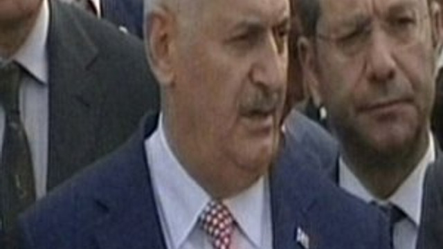 Binali Yıldırım dehşeti yaşayan köye gitti