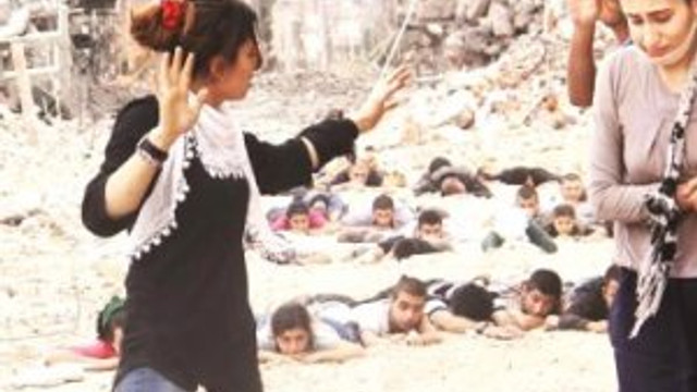 Nusaybin'de teslim olan terörist üzerindeki bombayı patlattı