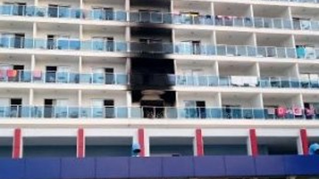 Otel yangınında gözaltı var !