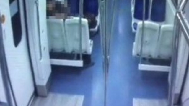 Trende seks şoku ! Bu görüntüler İzmir'den