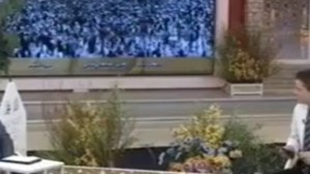 Canlı yayında mezar !