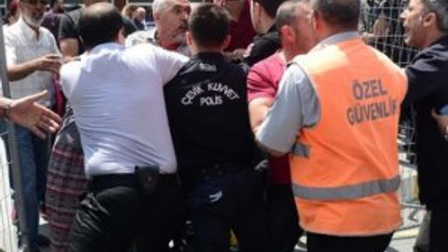 Hastanede tekme tokat kavga