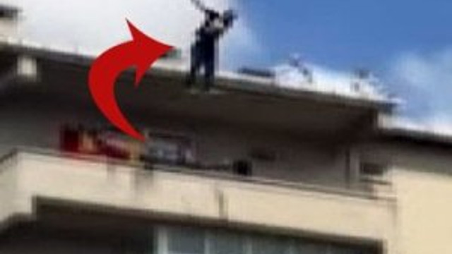 6. kattan intihar girişimi ! Ağaç önledi