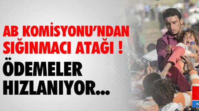AB'den sığınmacılara mali destek atağı !