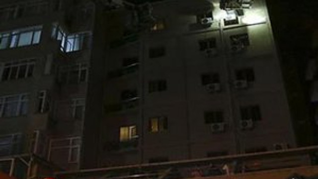 Otelde yangın paniği !