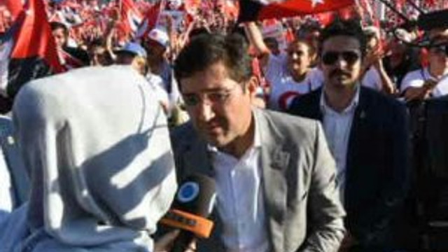 Beşiktaş Belediyesi tam kadro CHP mitinginde