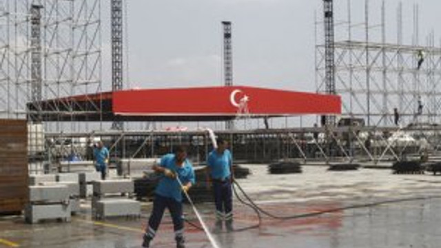 Yenikapı'daki mitinge 3 milyon kişi bekleniyor
