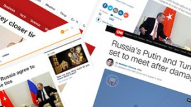 Putin ve Erdoğan görüşmesi basına nasıl yansıdı ?