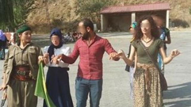 Yol kesen PKK'lılarla halay çeken üniversiteli gözaltına alındı