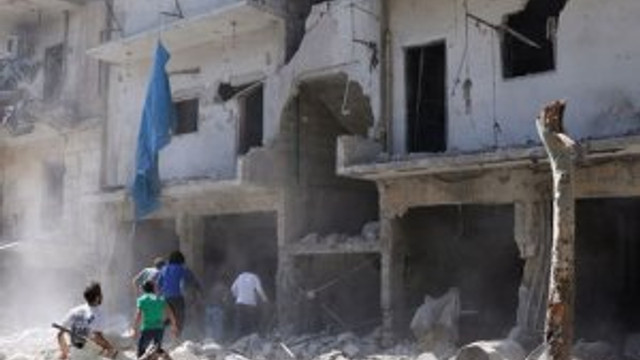 Rus jetleri Halep'i bombaladı !