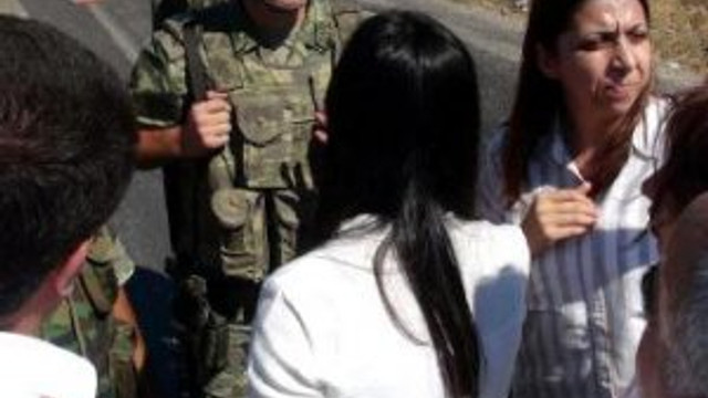 Yüksekdağ'ın konvoyuna izin verilmedi
