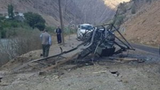 Hakkari'de büyük faciadan dönüldü ! 5 tonluk bomba...