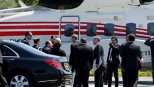 Erdoğan haberi alır almaz oraya uçtu