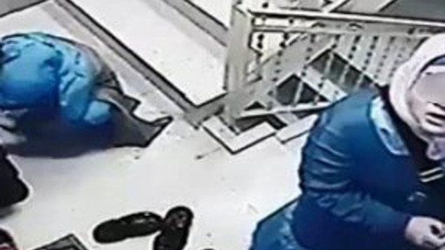 Hırsızlık yapamadan kaçtılar !