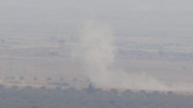 IŞİD havadan ve karadan bombardıman