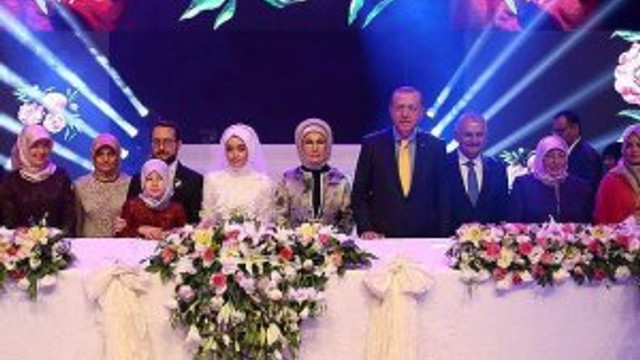Erdoğan nikah şahitliği yaptı