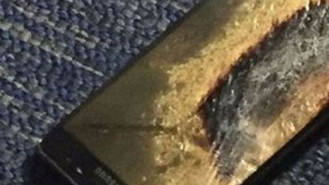 Samsung Note 7 bu kez uçakta alev aldı !